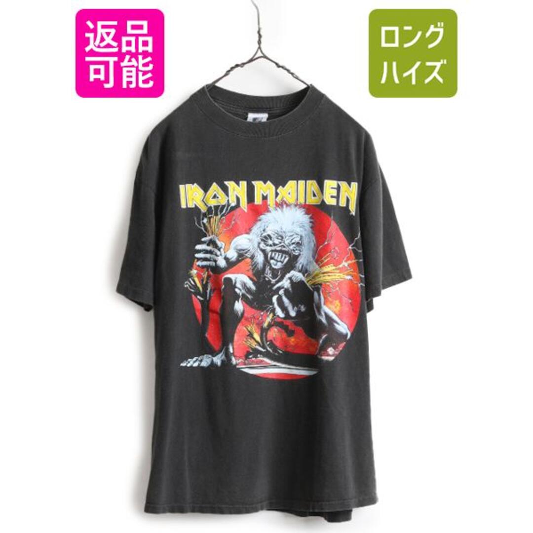 希少 アイアンメイデン Tシャツ 両面プリント 半袖 バンT ロック USA