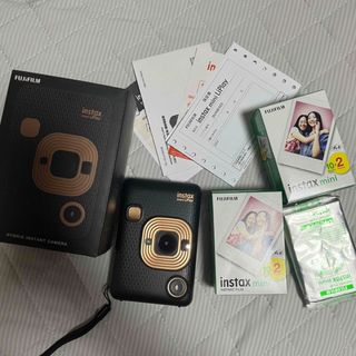 富士フイルム - instax mini LiPlay チェキカメラ フィルム付き 付属品