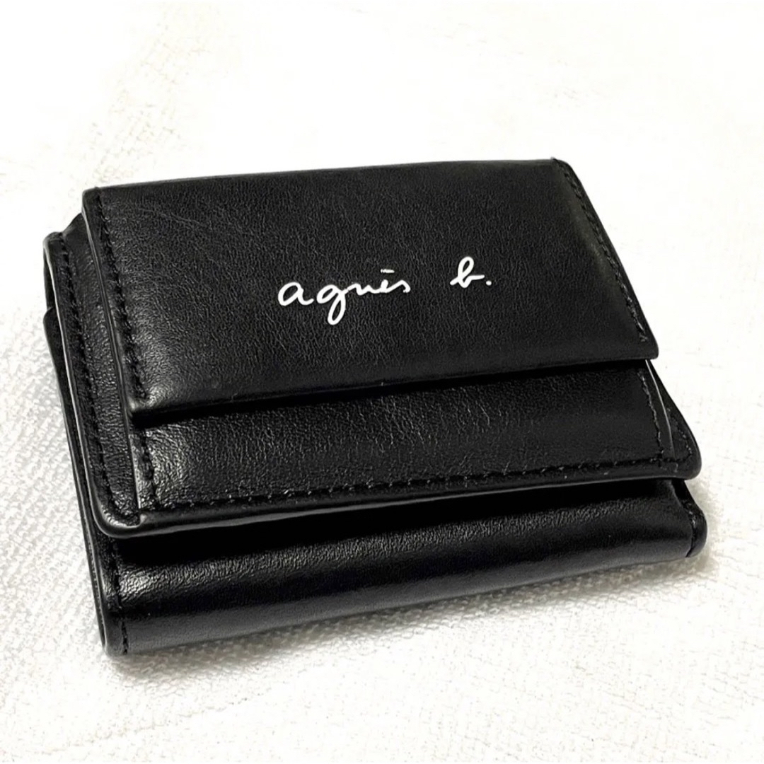 agnes_b美品 アニエスベー ミニウォレット 三つ折り財布 MW10B-02