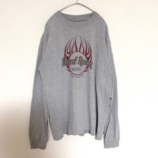 ハードロックカフェ(Hard Rock CAFE)のハードロックホテル プリント ロンT (Tシャツ/カットソー(七分/長袖))