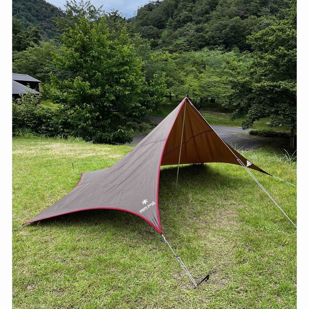 Snow Peak - スノーピークSnowPeakライトタープ・ペンタシールド中古品 ...