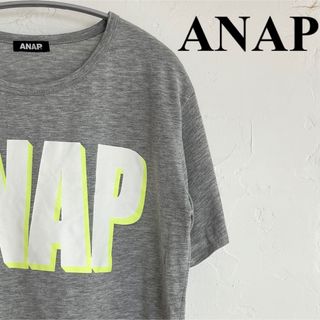 アナップ(ANAP)のANAP アナップ 半袖 Tシャツ カットソー ビッグロゴ(Tシャツ(半袖/袖なし))