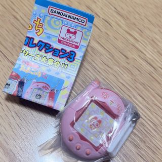 バンダイ(BANDAI)のたまごっちガチャミニチャームコレクション3  赤いまめっち(キャラクターグッズ)