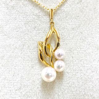 MIKIMOTO - ✴︎極美品 MIKIMOTO ミキモト K18 アコヤ真珠 パール