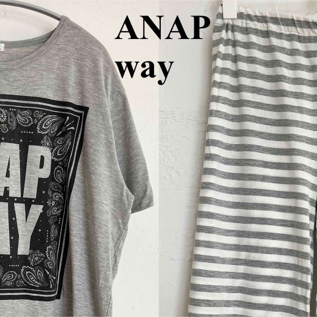 ANAP(アナップ)のANAP way アナップ ルームウェア 上下セット レディースのルームウェア/パジャマ(ルームウェア)の商品写真