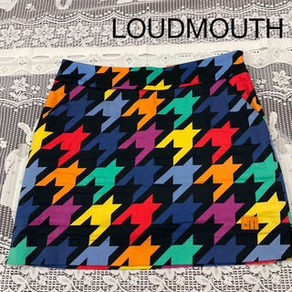 ラウドマウス(Loudmouth)のラウドマウス❤️千鳥柄❤️ インナーパンツ付ゴルフ♡スカート/スコート(ウエア)