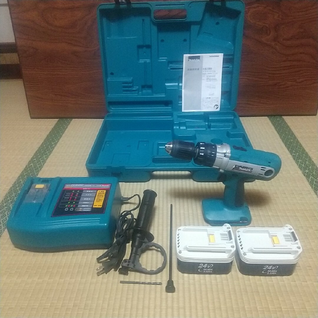 マキタ makita バッテリ BH2420 充電器 DC24RC セット www