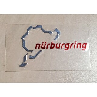 ニュル メタルステッカー 金属 メタル転写ステッカー Nürburgring(その他)