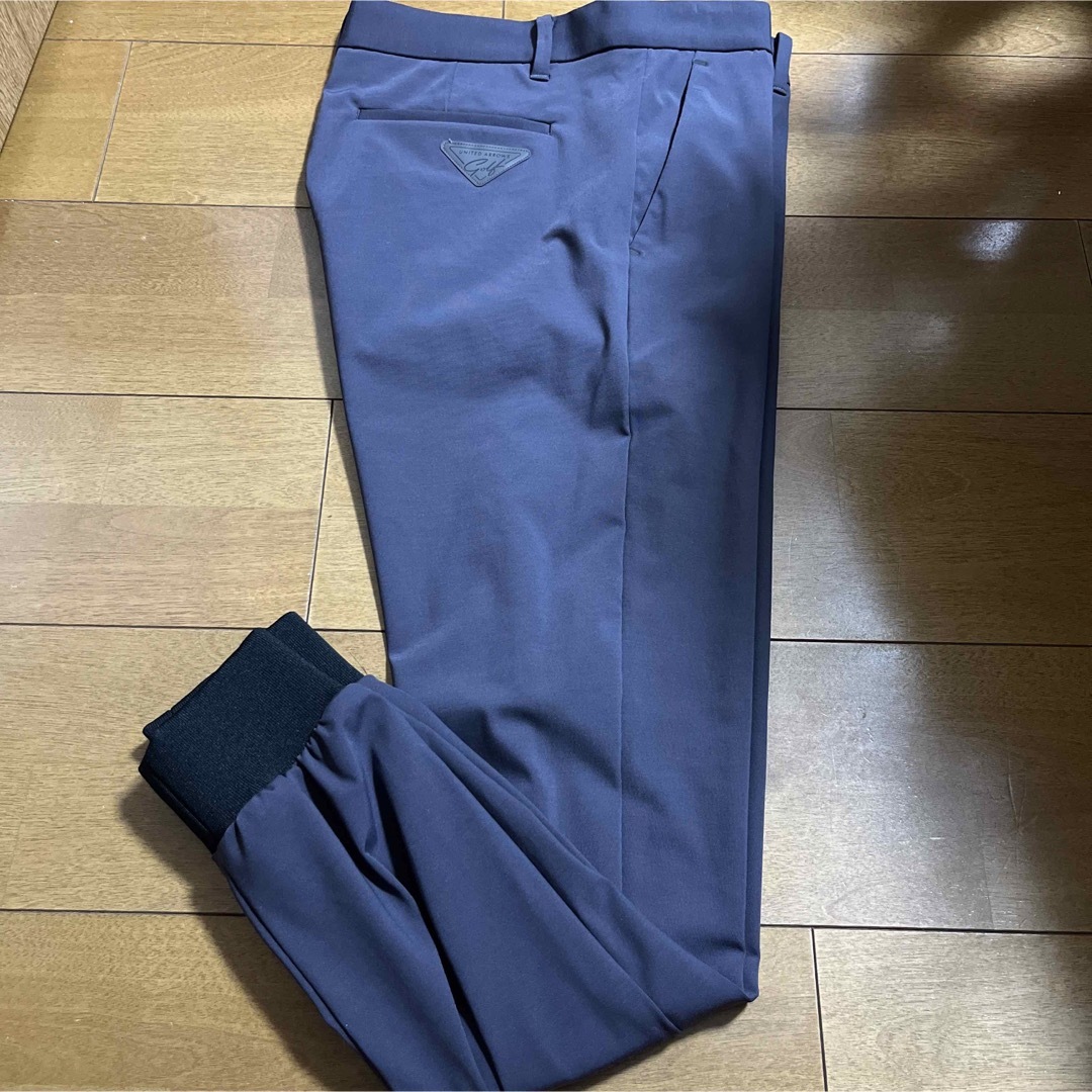 新品 UNITED ARROWS GOLF リブパンツ ジョガーパンツ 日本製