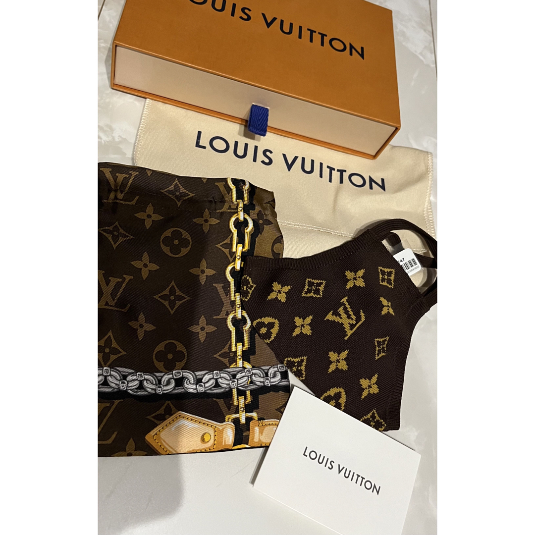 Louis Vuitton Monogram Knit Face Mask 94lz526s – Bagriculture