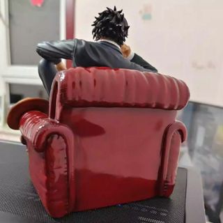 ワンピース スーツ エース ソファー フィギュア ガレージキット 塗装済み完成品