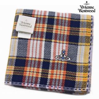 ヴィヴィアンウエストウッド(Vivienne Westwood)の⭐新品タグ付き ヴィヴィアンウエストウッド タオルハンカチ【オーブ柄】⭐(ハンカチ)