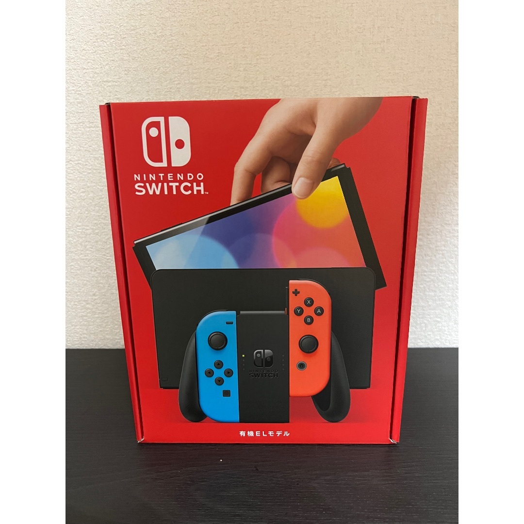 本体のみ色【新品】Nintendo Switch 有機ELモデル ネオンブルー ネオンレッ