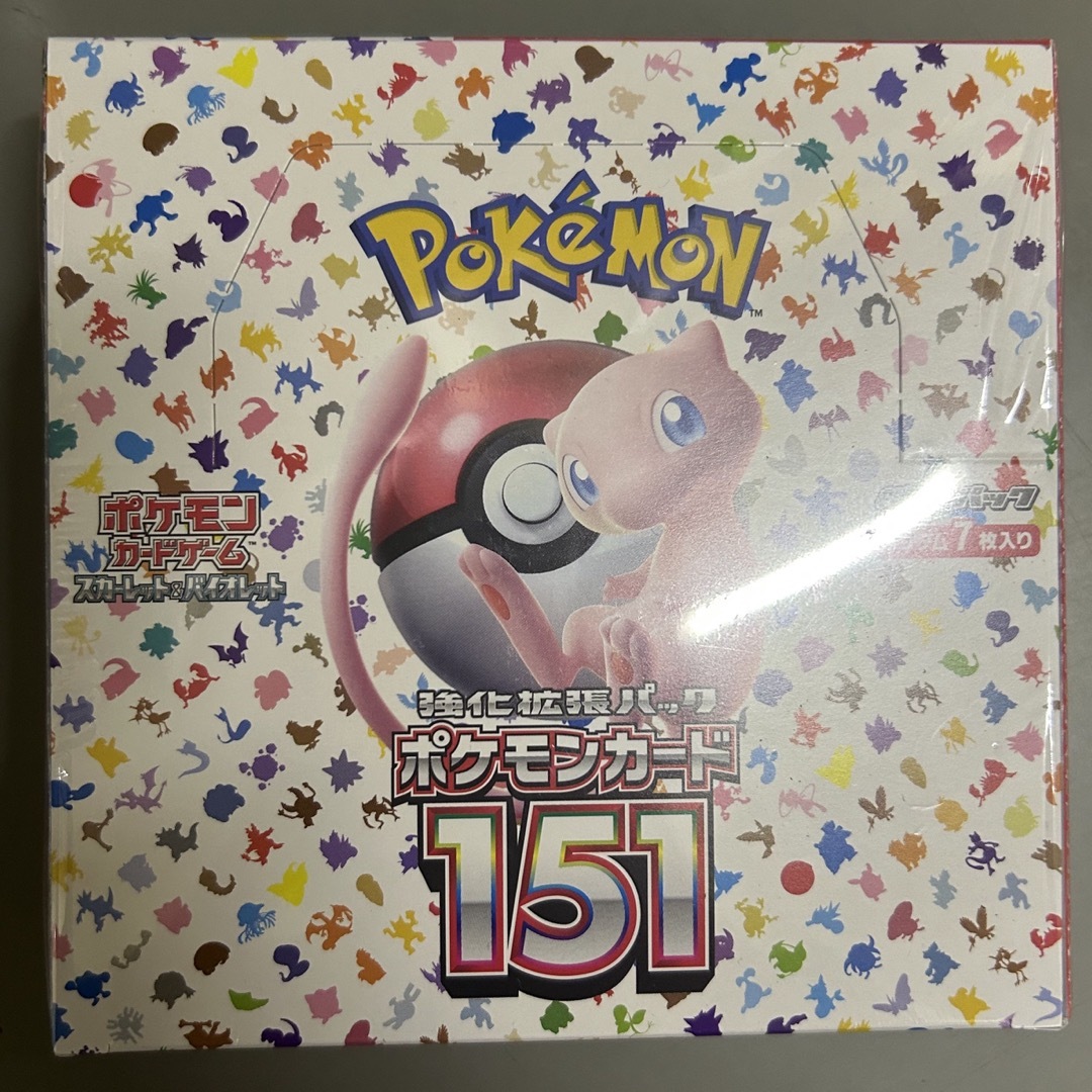 SALE価格で提供】 ポケモンカード151 1BOX シュリンク付き Box/デッキ