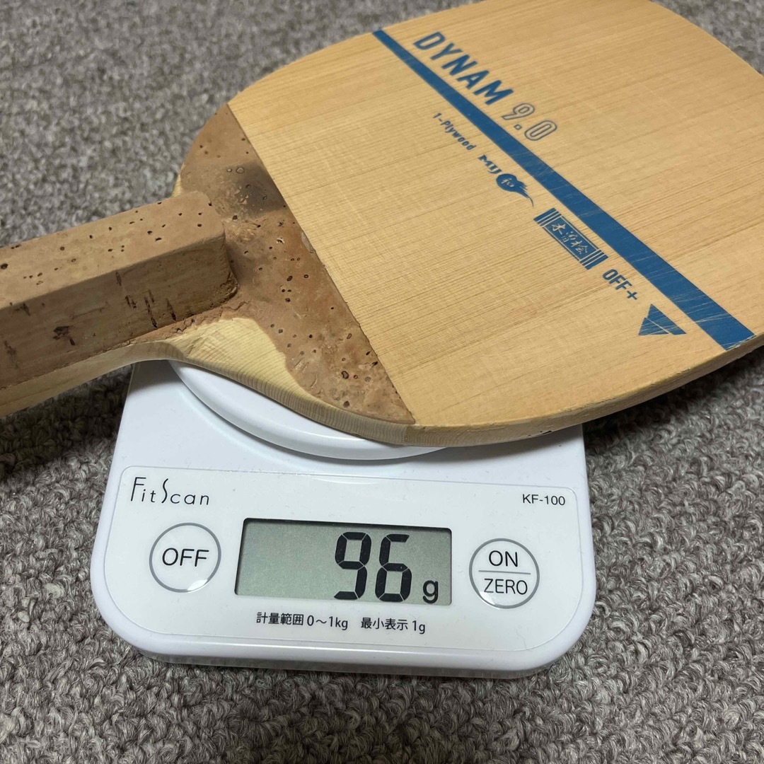 VICTAS ダイナム 9.0mm ペンホルダー ラケット - 卓球
