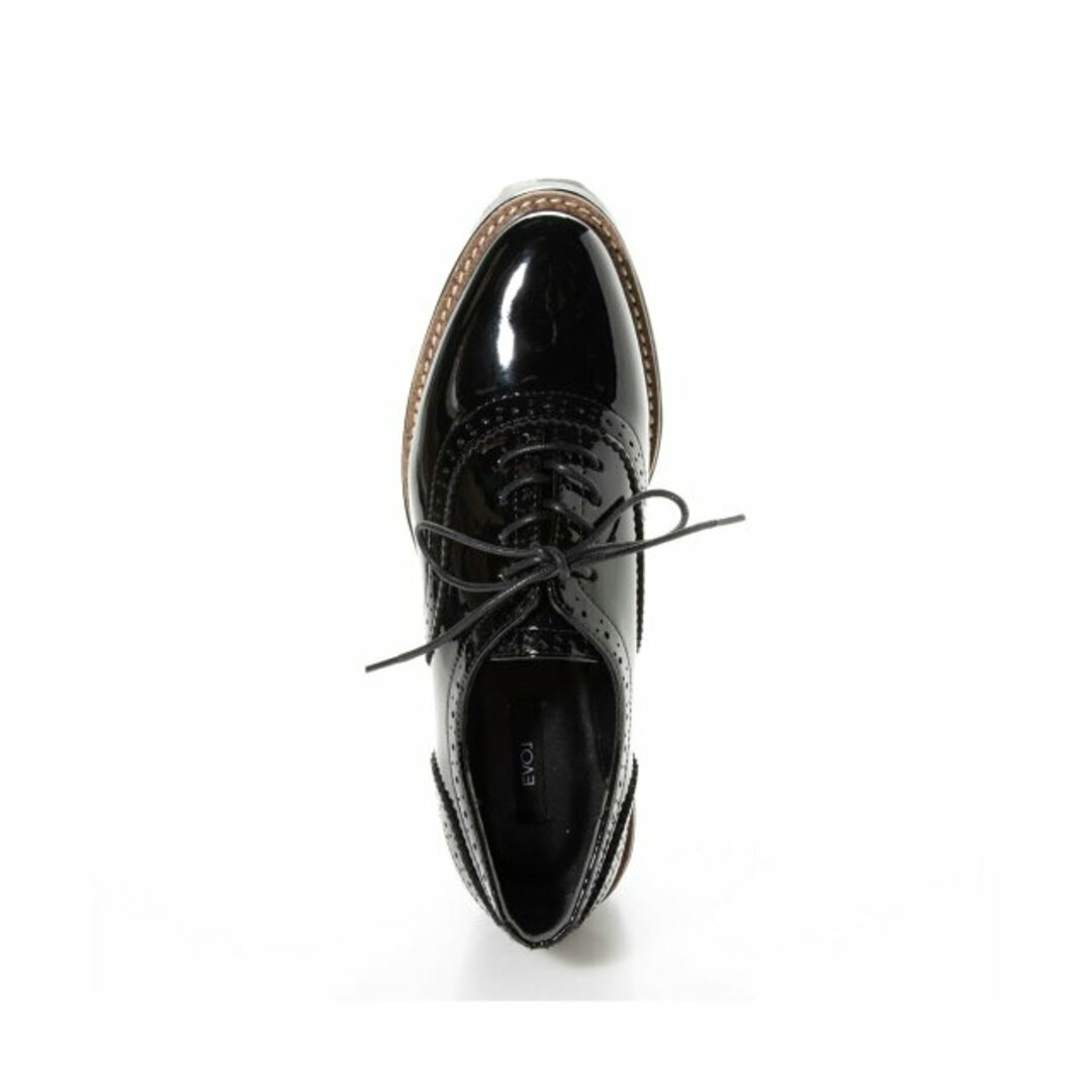 EVOL(イーボル)の【BLE】【22.0】厚底プラットフォームレースアップシューズ レディースの靴/シューズ(ローファー/革靴)の商品写真