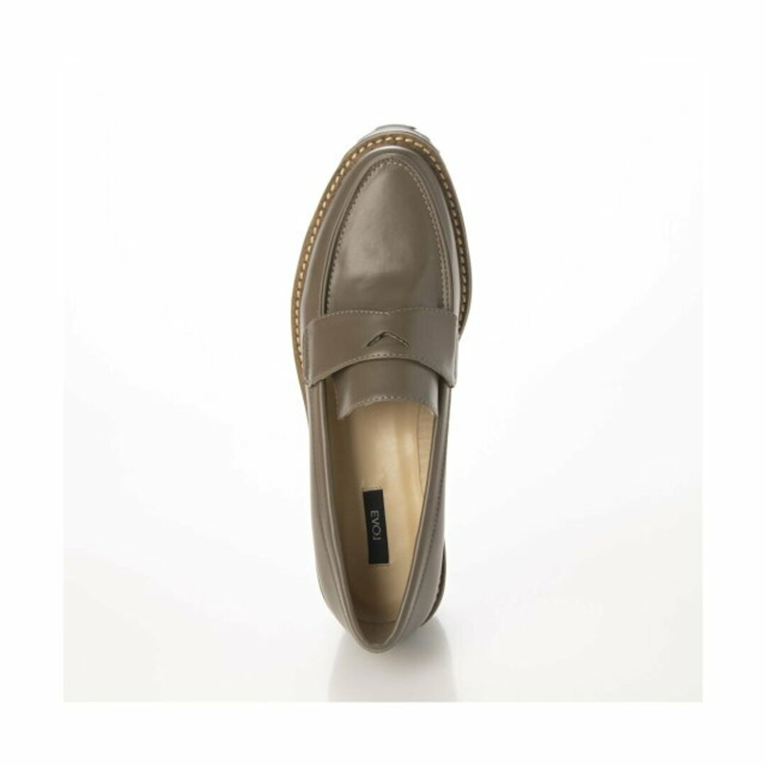 EVOL(イーボル)の【TP】【25.5】厚底プラットフォームコインローファー レディースの靴/シューズ(ローファー/革靴)の商品写真