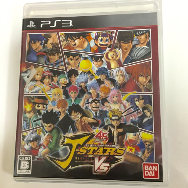 BANDAI(バンダイ)のPS3 Jスターズビクトリーバーサス エンタメ/ホビーのゲームソフト/ゲーム機本体(家庭用ゲームソフト)の商品写真