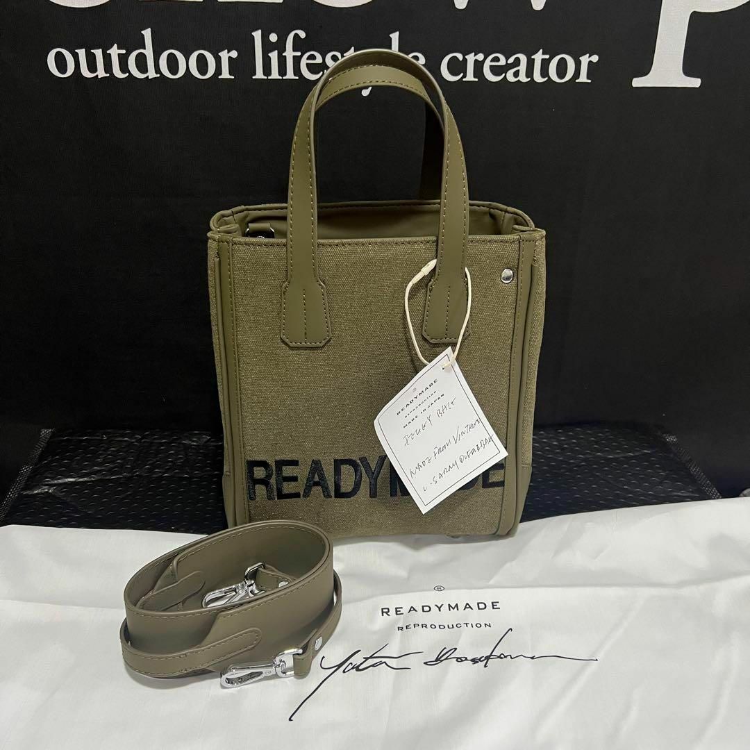 週末限定直輸入♪ READYMADE レディーメイドPEGGY BAG KHAKI
