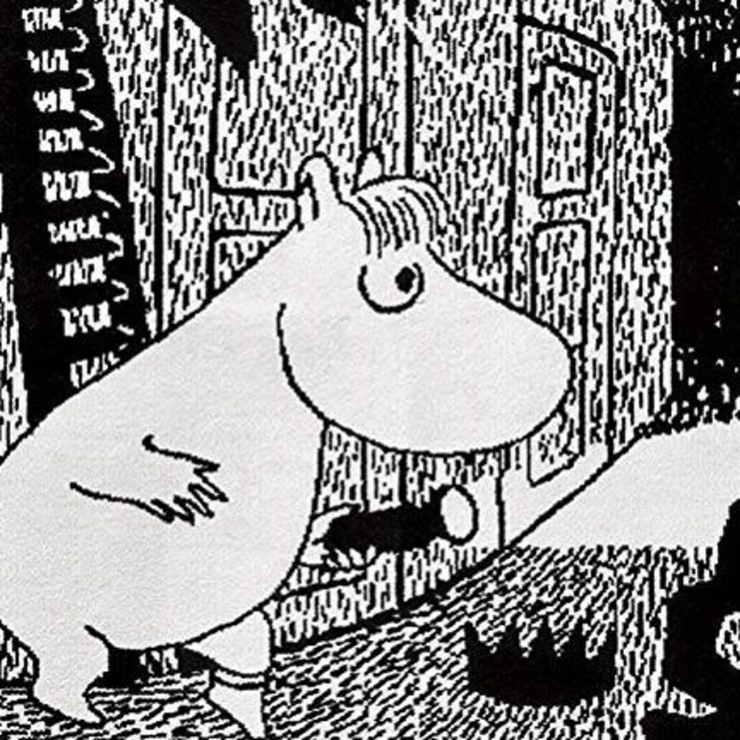 丸眞 玄関マット MOOMIN ムーミン H60×W100cm 灯りをつけて ベ 1