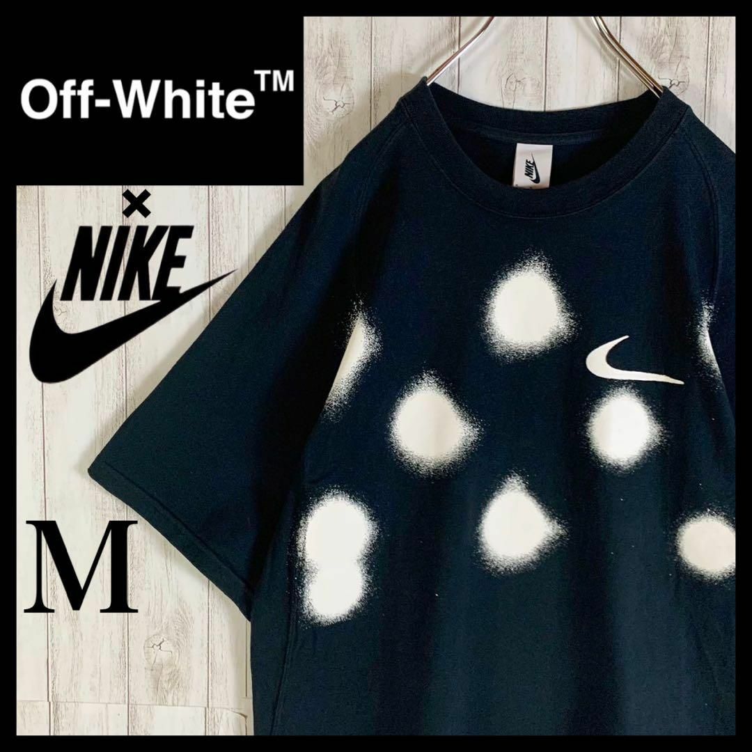 off white NIKE カットソー　オフホワイト