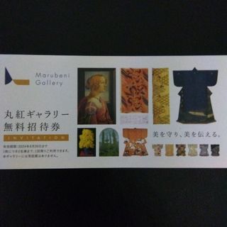 丸紅ギャラリー　無料招待券(美術館/博物館)