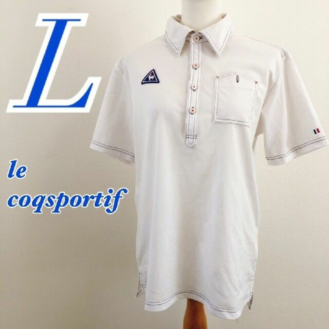 le coq sportif(ルコックスポルティフ)のle coq sportif ルコックスポルティフ 半袖ポロシャツ スポーツ レディースのトップス(ポロシャツ)の商品写真