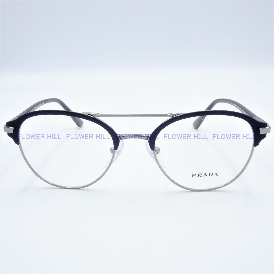 プラダ PRADA VPR61W 02N メガネ セルメタル マットネイビー | www