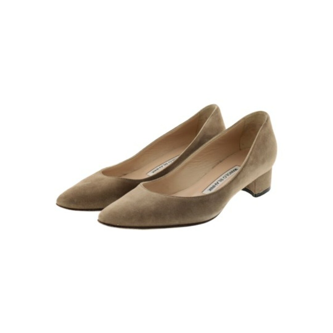 MANOLO BLAHNIK パンプス EU35(21.5cm位) ベージュ