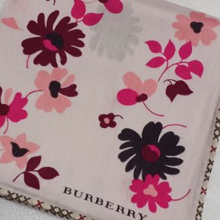 バーバリー(BURBERRY)の値下げ📌【中古】バーバリー☆大判ハンカチーフ58×58(ハンカチ)