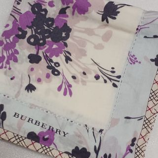 バーバリー(BURBERRY)の値下げ📌【中古】バーバリー☆大判ハンカチーフ58×58(ハンカチ)