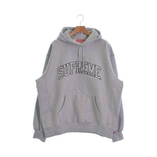 《希少》シュプリーム supreme☆パーカー XL ライトグレー P659