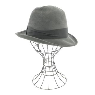 ボルサリーノ(Borsalino)のBorsalino ボルサリーノ ハット - グレー 【古着】【中古】(ハット)