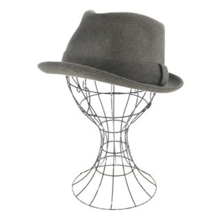 ボルサリーノ(Borsalino)のBorsalino ボルサリーノ ハット - 茶 【古着】【中古】(ハット)