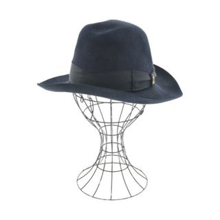 ボルサリーノ(Borsalino)のBorsalino ボルサリーノ ハット - 紺 【古着】【中古】(ハット)