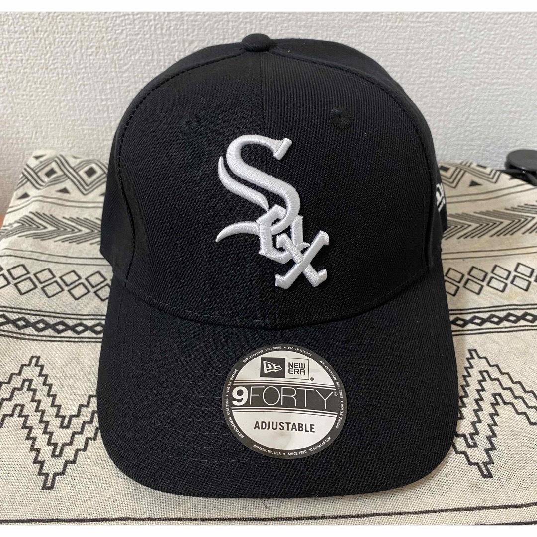 NEW ERA - New Era Chicago ホワイトソックス White Sox キャップ黒の