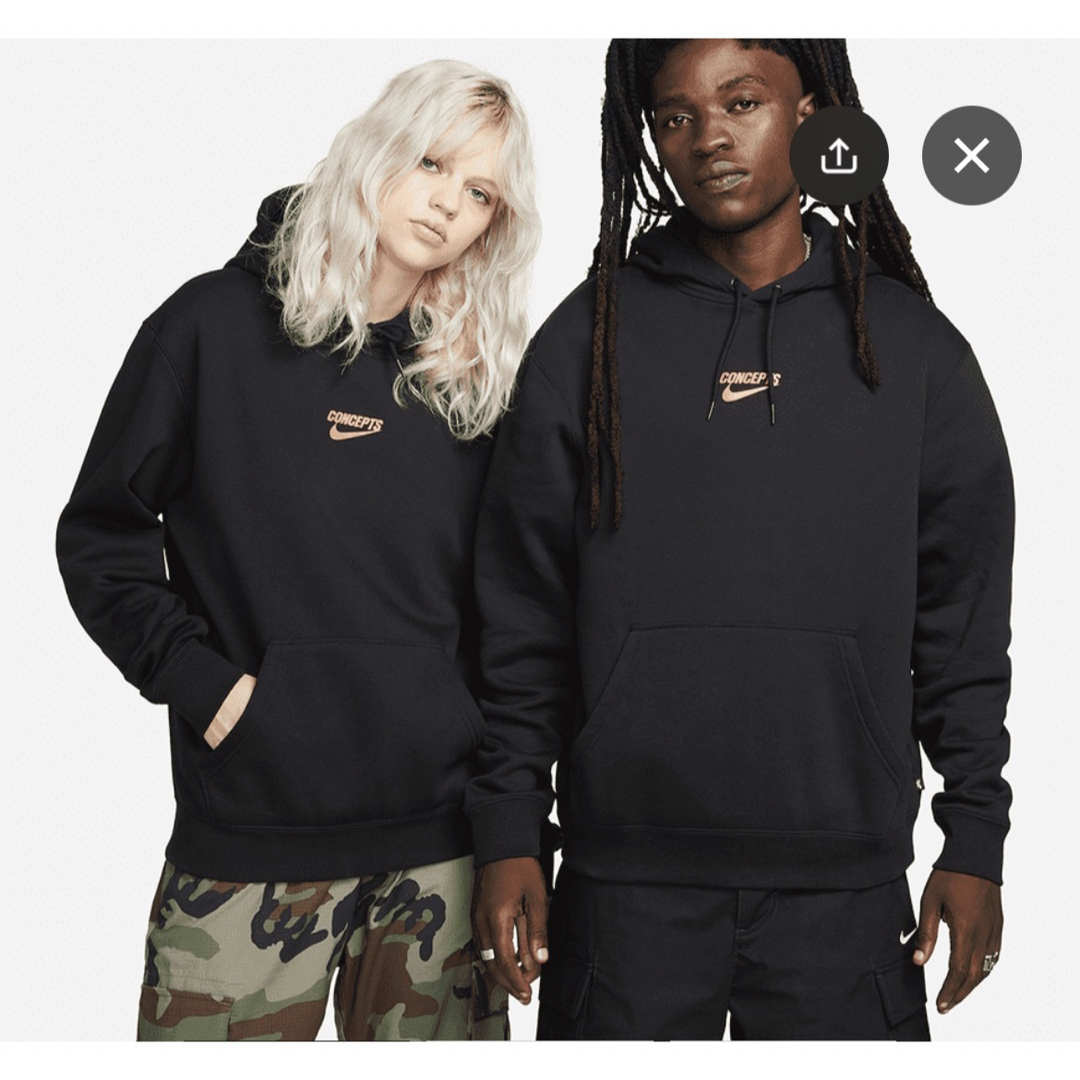 Nike SB x Concepts Fleece Hoodie Black