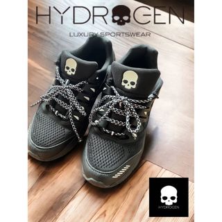 ハイドロゲン(HYDROGEN)のHYDROGEN ハイドロゲン メンズ スニーカーブラック 27.5㎝ (スニーカー)