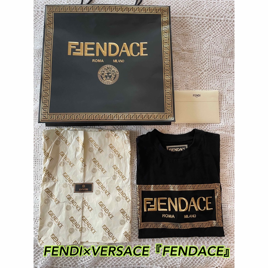 FENDI(フェンディ)のFENDI×VERSACE『FENDACE』コレクション Tシャツ  ※即日発送 メンズのトップス(Tシャツ/カットソー(半袖/袖なし))の商品写真