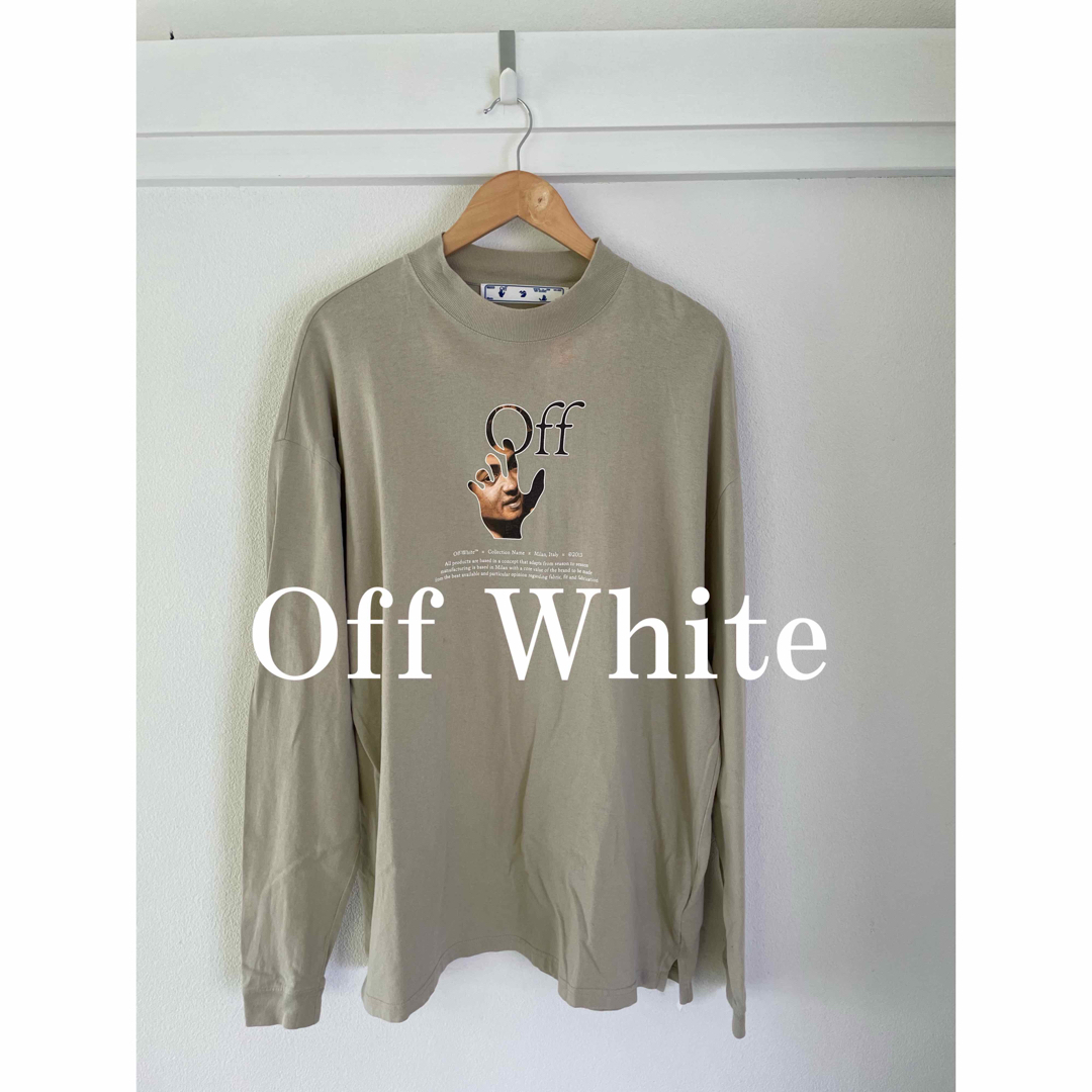 OFF-WHITE - Off White オフホワイト ロンT ロングTシャツ ロゴ の通販
