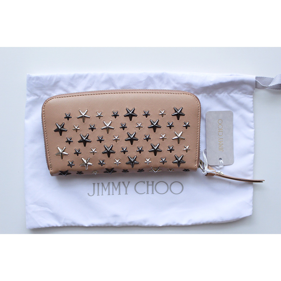 JIMMY CHOO FILIPA 長財布お札入れ×2内側