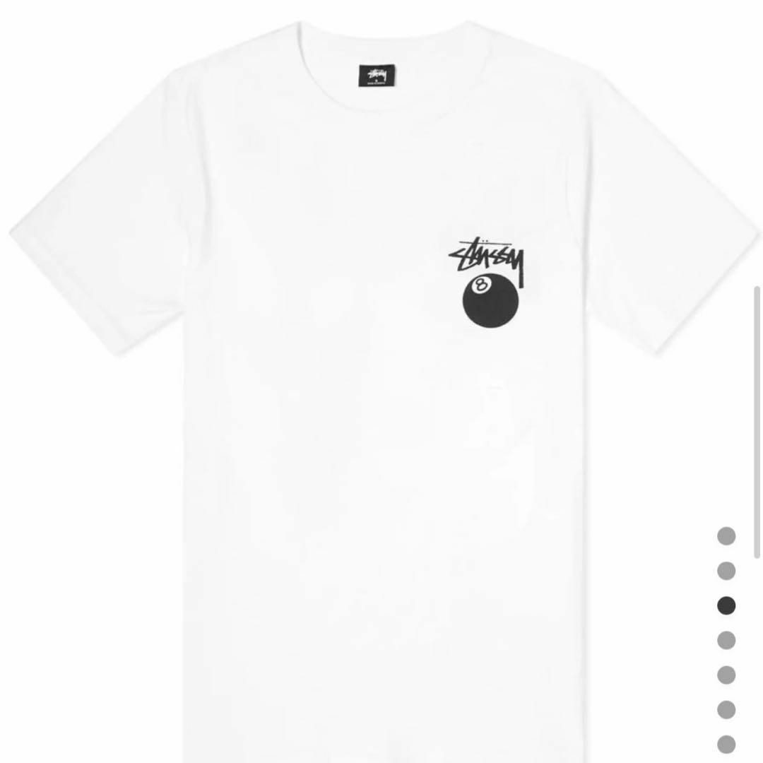 【新品未試着】ステューシー STUSSY  Tシャツ 白 Lサイズ 8ボール