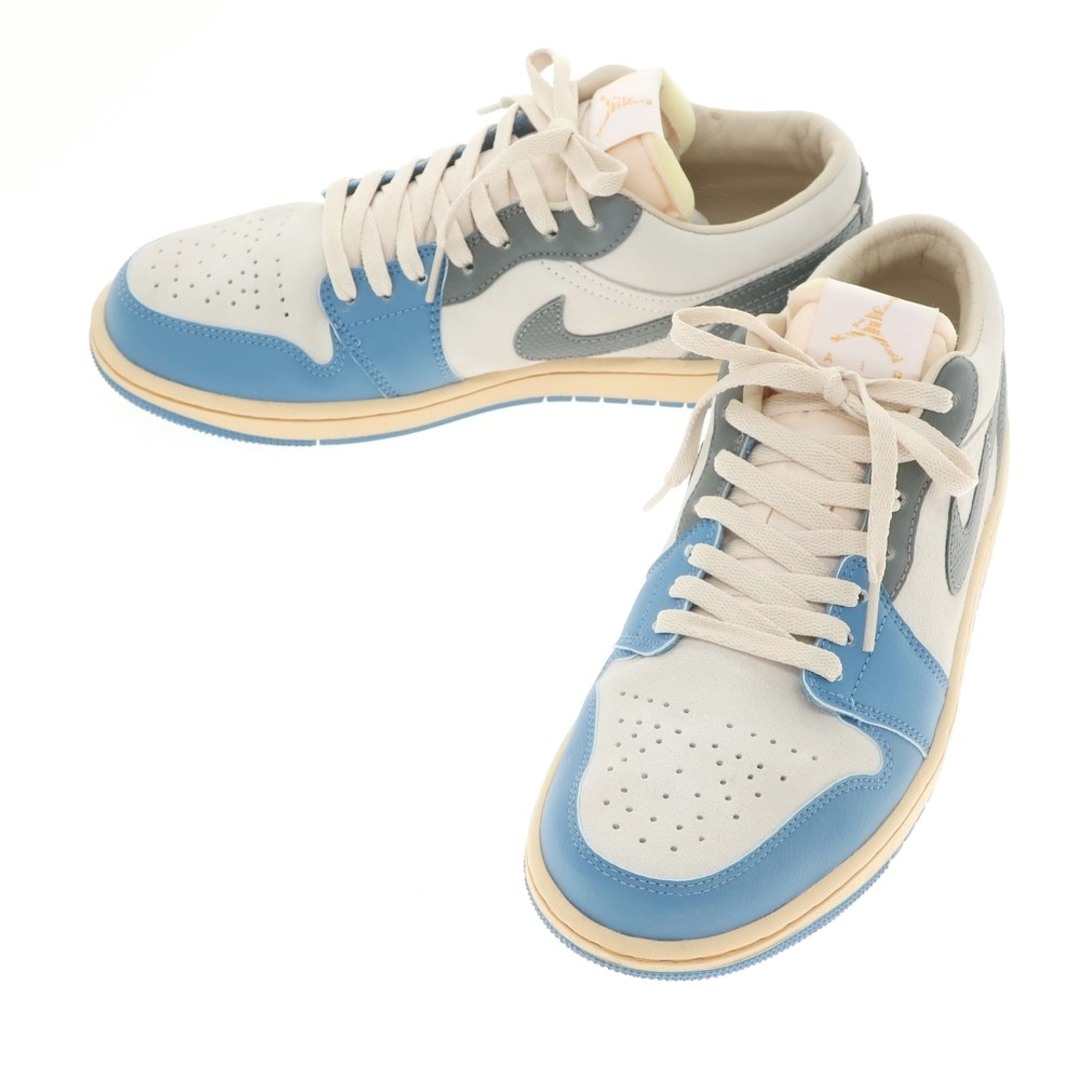 ナイキ NIKE 2023年春夏 NIKE AIR JORDAN 1 LOW TOKYO VINTAGE エアジョーダン1 ロー スニーカー オフホワイトxライトブルー系【サイズ26.5cm】【メンズ】