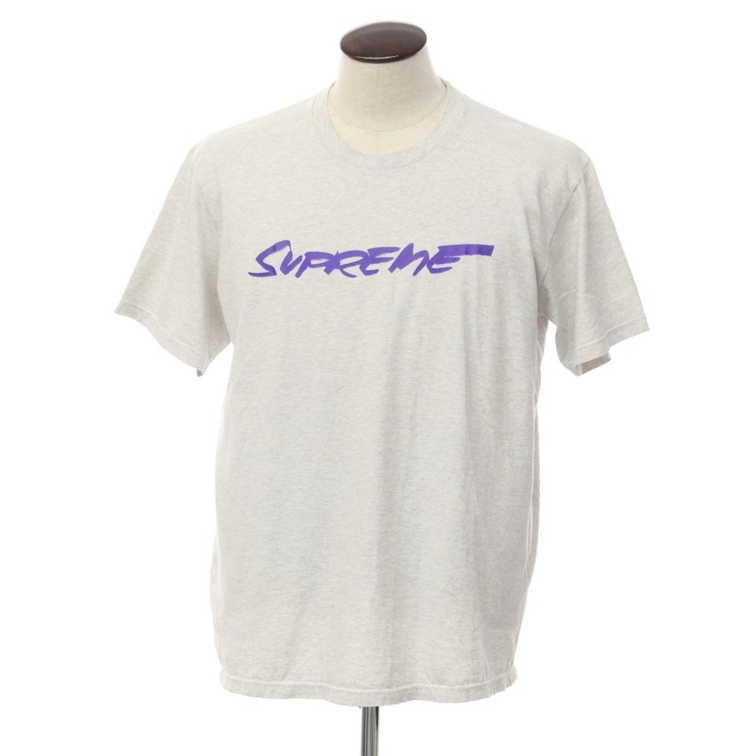シュプリーム Supreme 2020年秋冬 Futura Logo Tee ロゴプリント 半袖Ｔシャツ ライトグレー【サイズL】【メンズ】