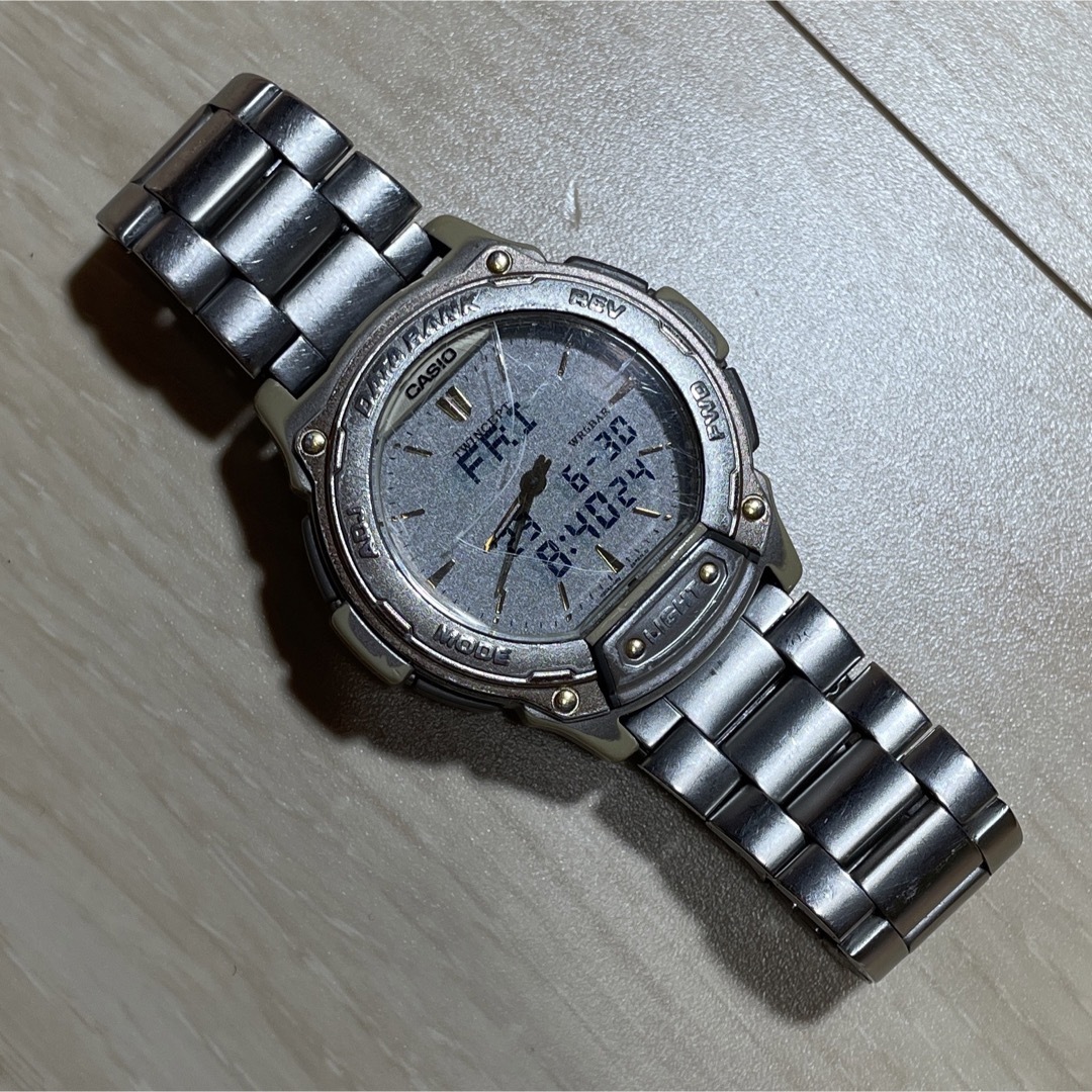 CASIO DATA BANK analog-digital 腕時計