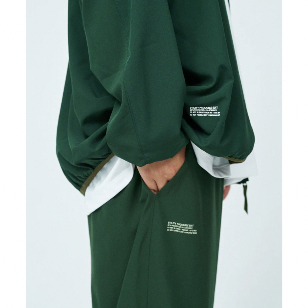 ブラックL FreshService UTILITY PACKABLE SUIT