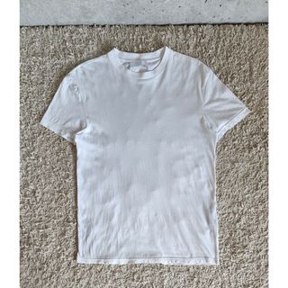 未使用 PRADA プラダ Tシャツ 半袖 ホワイト 三角ロゴ コットン 白