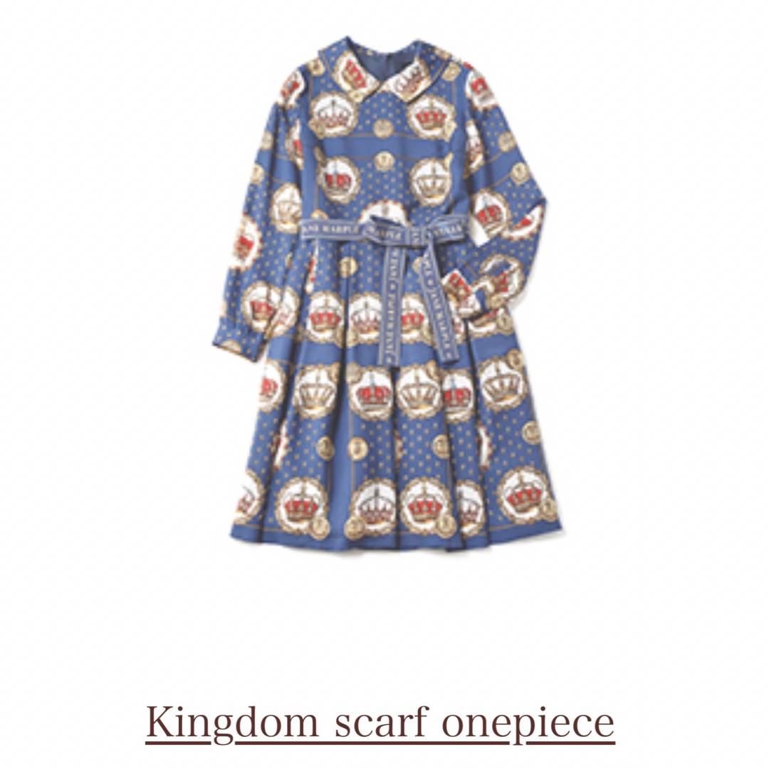 ジェーンマープル　Kingdom scarf ワンピース