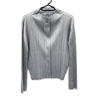 プリーツプリーズイッセイミヤケ(PLEATS PLEASE ISSEY MIYAKE)のプリーツプリーズ カーディガン サイズ3 L(カーディガン)