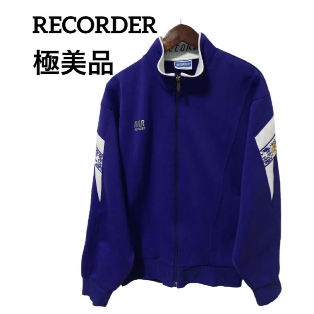 asics - 極美品 RECORDER asics トラックジャケット ジャージ Oサイズ